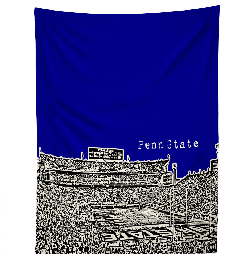 Deny Designs Bird Ave Penn State University Navy Tapestry
