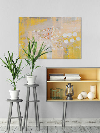 "Candy Umbrellas" Painting Print on Wrapped Canvas, 45"x30"