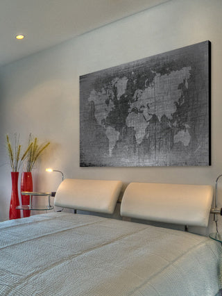 "Latitude 2" Print on Brushed Aluminum, 36"x24"