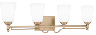 Quoizel ESR8632 Esther 4 Light 32"W Vanity Light - Bronze Gold