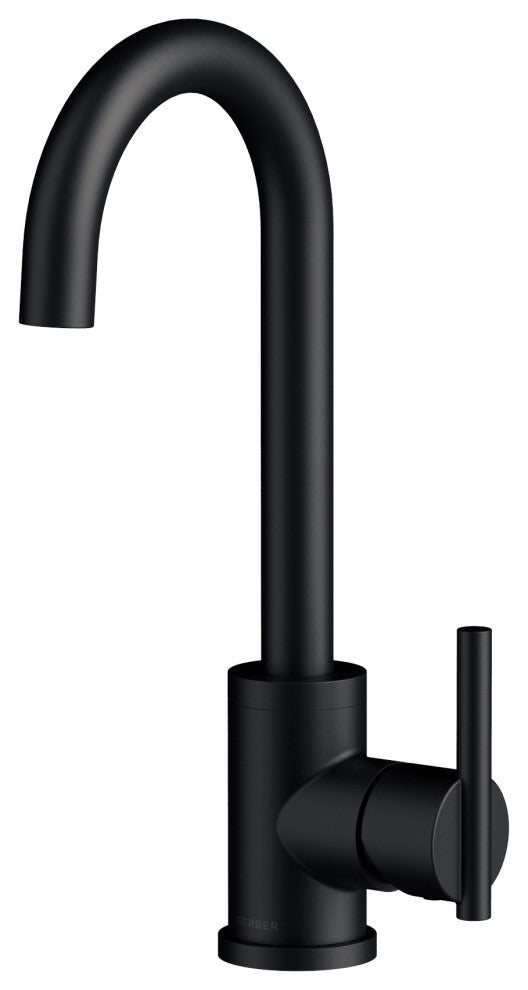 Parma Single Handle Bar Faucet, Satin Black