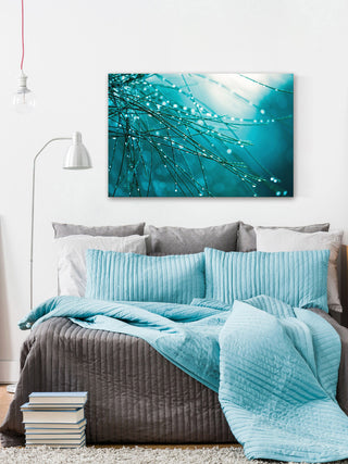 "Dew Delicacy" Painting Print on Wrapped Canvas