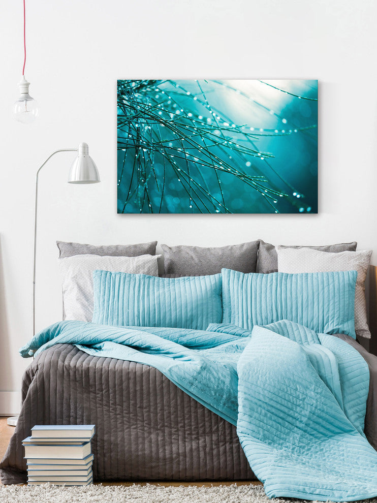 "Dew Delicacy" Painting Print on Wrapped Canvas