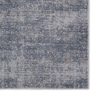 Melora Dotted Blue/ Cream Runner Rug 2'6"X10'