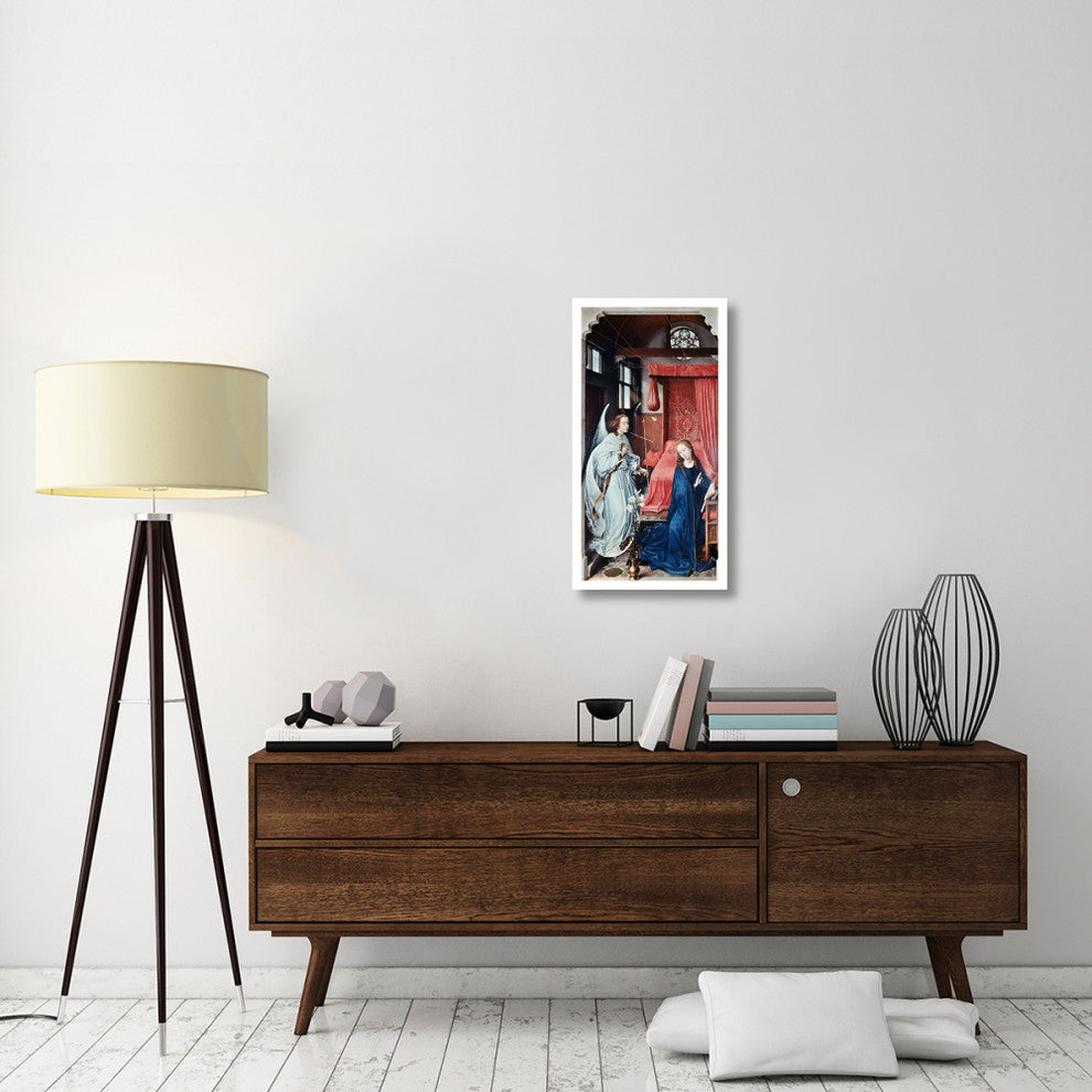 "Annunciation 1" Digital Paper Print by Rogier van der Weyden, 17"x32"