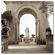 Alan Blaustein ''Giardini Italiano V'' Canvas Art, 35x35