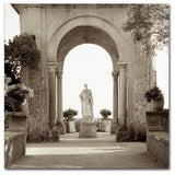 Alan Blaustein 'Giardini Italiano V' Canvas Art, 35x35