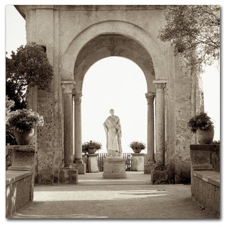 Alan Blaustein 'Giardini Italiano V' Canvas Art, 35x35