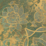 "Persian Tile II" Painting Print on Wrapped Canvas