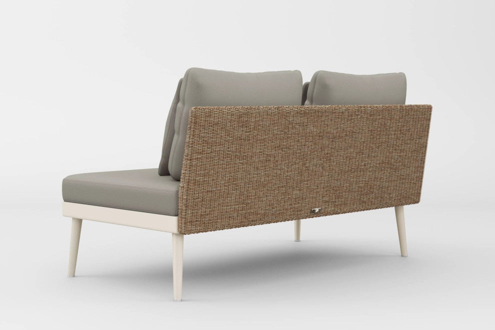 20Twenty 3-Piece Outdoor Loveseat Seating Set, Blond Weave