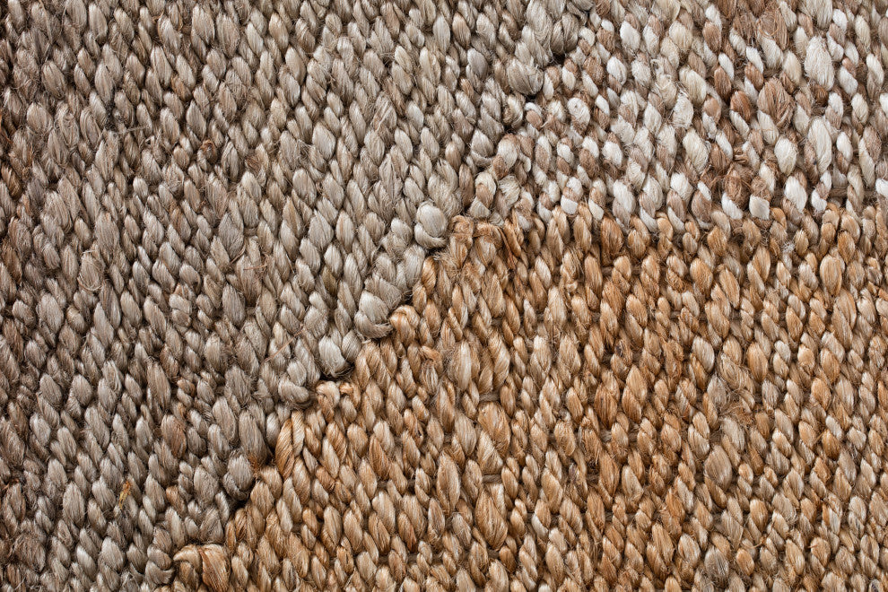 8'x10' Eden Natural/Tan Jute Area Rug