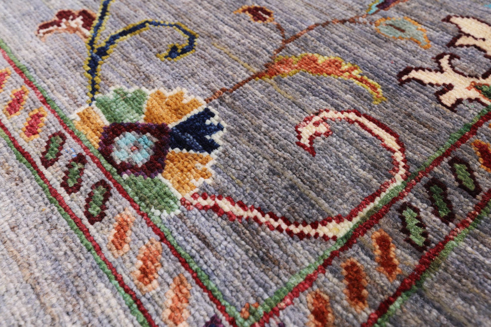 2' 9" X 3' 11" Persian Tabriz Handmade Wool Rug - Q12165