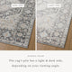 Loloi II Monroe Charcoal / Multi 2'-6" x 4'-0" Accent Rug