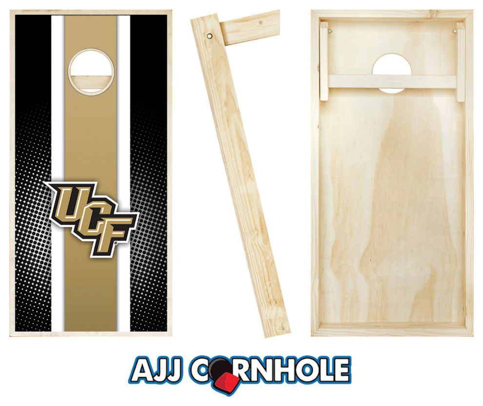 Central Florida Striped Cornhole Set