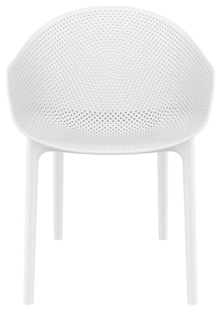 Compamia Sky Outdoor Dining Chair, Set of 2, White
