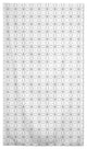 Gray Crossed Lines 58 x 102 Outdoor Tablecloth