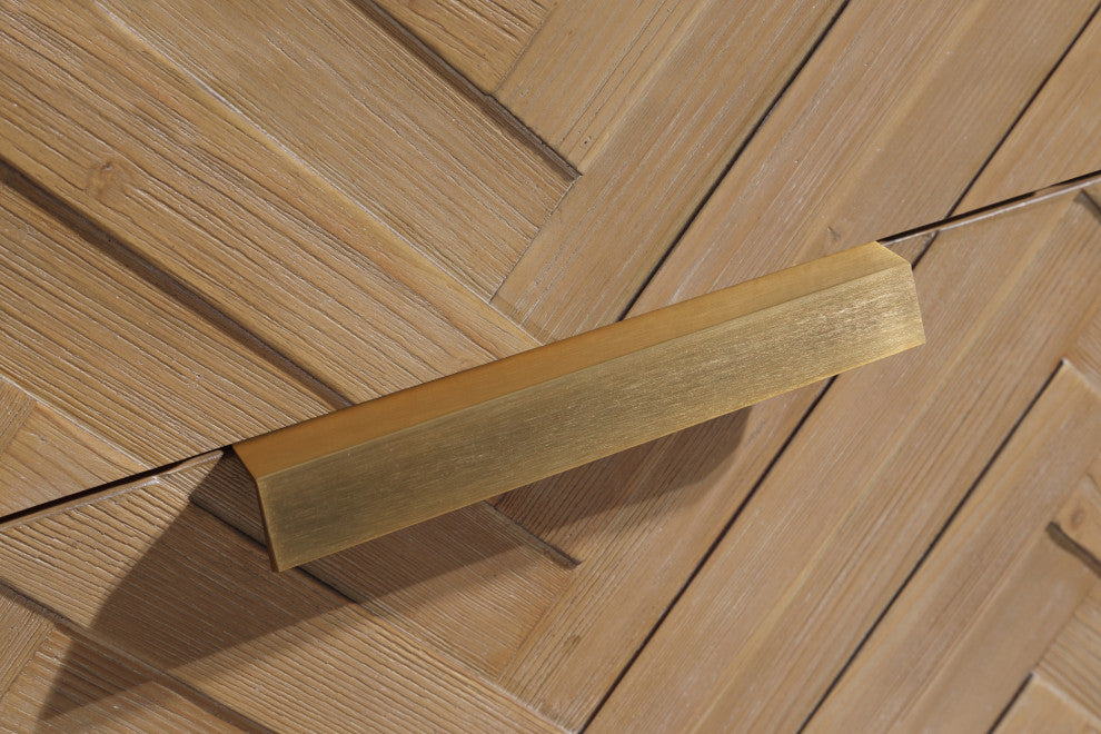 Ari Kitchen & Bath Carlsbad 30" Floating Bathroom Vanity Weathered Fir