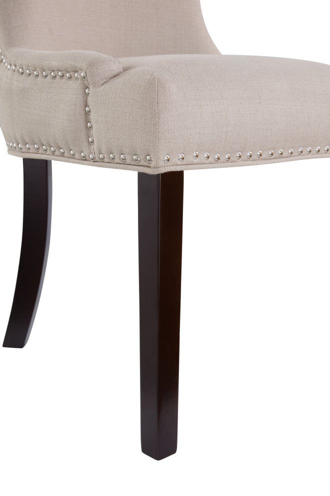 Grafton Home Craven Upholstered Dining Chairs, Set of 2, Sand
