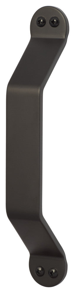 Craftsman Barn Door Handle, Flat Black