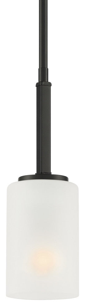 Designers Fountain D239M-4P Carmine 2"W Mini Pendant - Matte Black