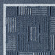 Nimes Harmonic Tile Area Rug, Dark Blue, 7'10"x9'10"