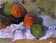 Paul Gauguin Apples and Bowl, Gallery Wrapped Canvas Print, 21"x28"