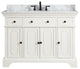 Avanity 49"  Bathroom Vanity Set in French White Finish, HASTINGS-VS48-FW-C