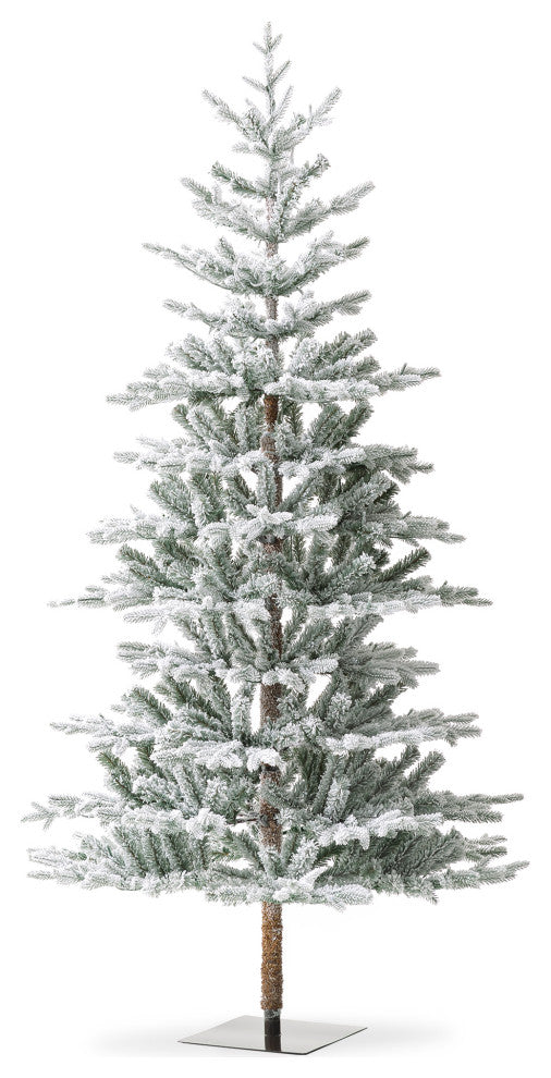 8' Deluxe Pre-Lit Artificial Christmas Tree