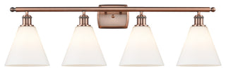 Innovations 516-4W-AC-GBC-81 4 Light Bath Vanity Light, Antique Copper