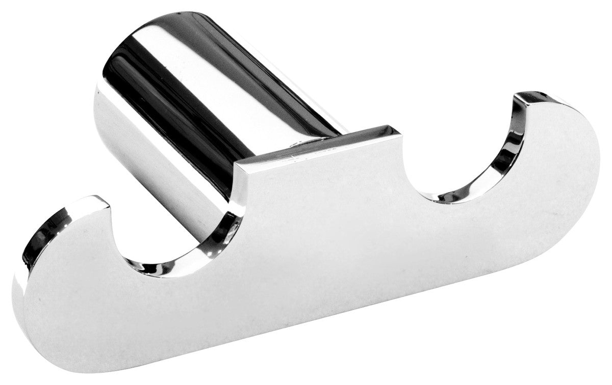 Celeste Sapphire Bathroom Towel Hook Double Robe Polished Chrome Stainless Steel