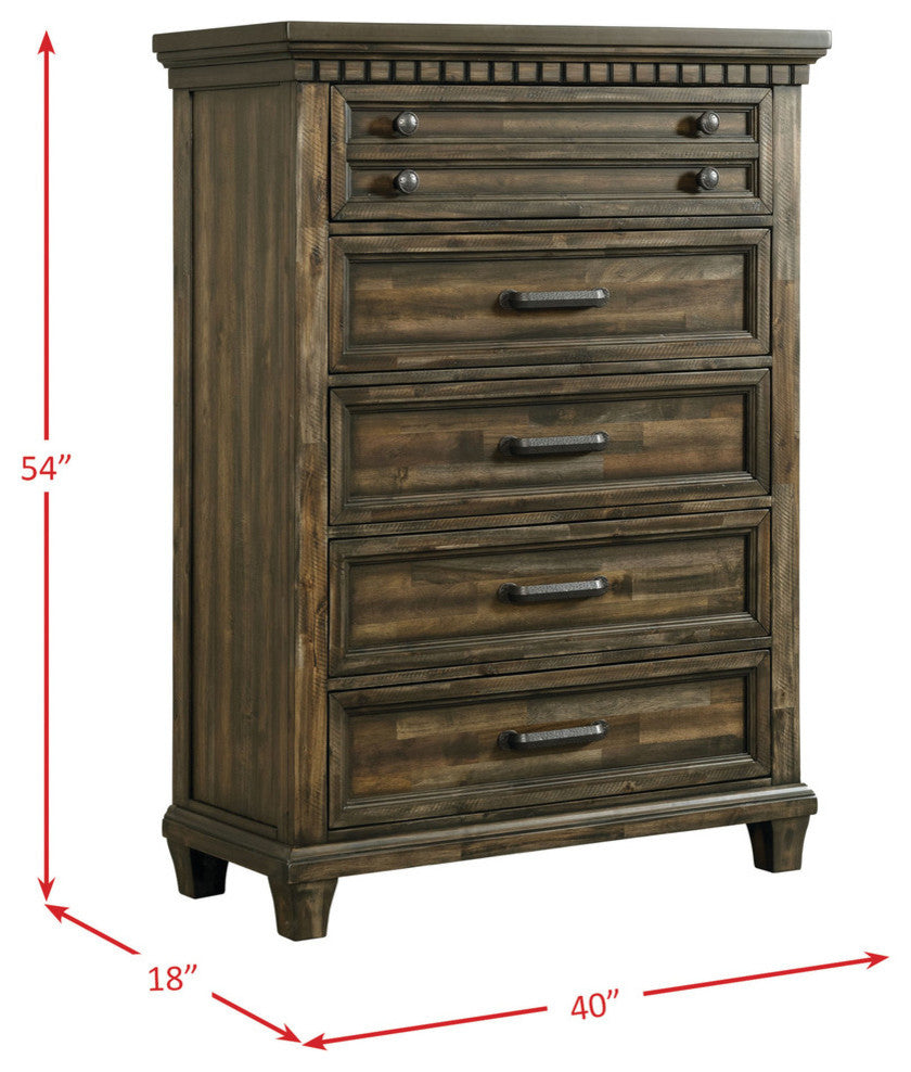 Johnny 5-Drawer Chest