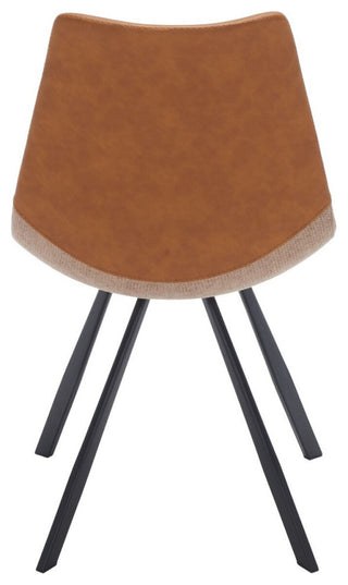 Safavieh Greer Dining Chair, Cognac/Black