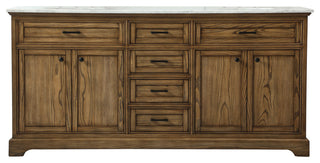 Home Living 21.5" Transitional Driftwood-Light Bathroom Vanity