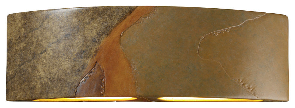 Ambiance ADA Arc, Wall Sconce, Harvest Yellow Slate, Incandescent