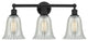 Innovations 616-3W-BK-G2811 Hanover 3 Light 24.25" Bath Vanity Light Matte Black