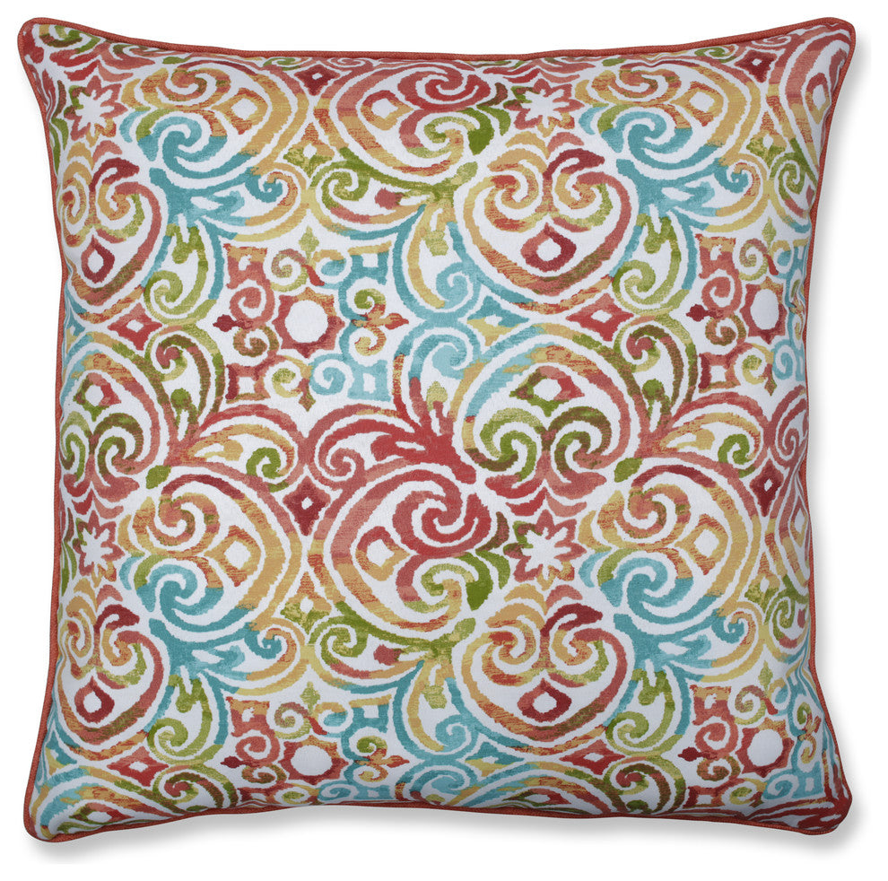 Corinthian Dapple 25" Floor Pillow, 25"x25"x5"