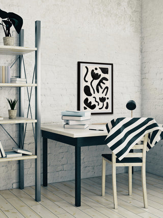 "Complicated Formation" Framed Painting Print, 24x36