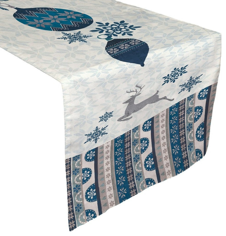 Laural Home Simply Winter 13" X 72" Table Runner