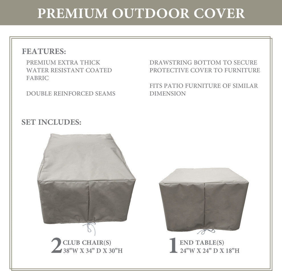 Protective Cover Set, Grey