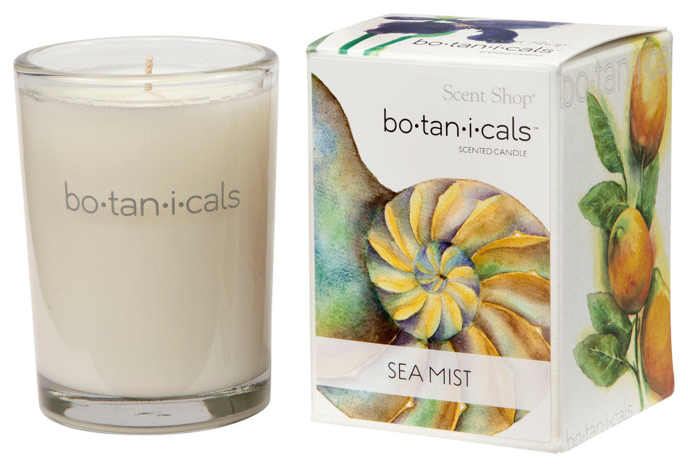 Botanical Candle, Sea Mist