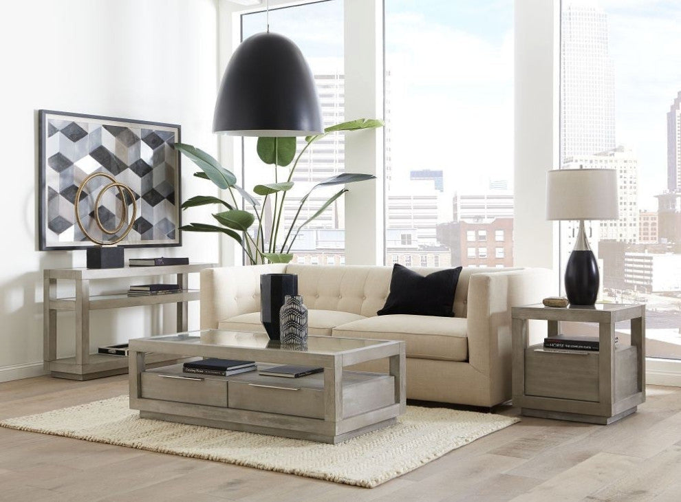 Modus Oxford 2-Drawer Coffee Table, Mineral