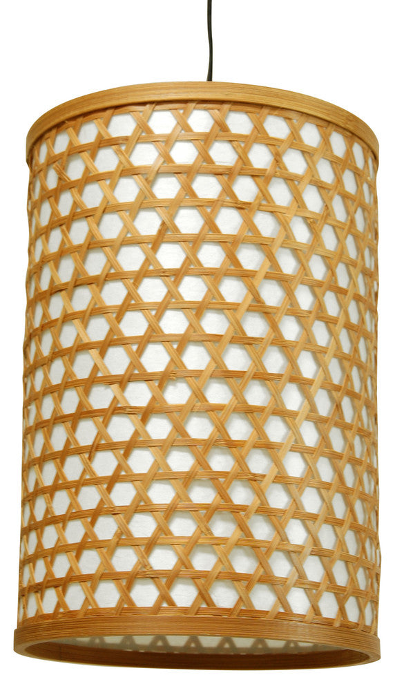 12" Desu Japanese Lattice Hanging Lantern