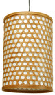 12" Desu Japanese Lattice Hanging Lantern