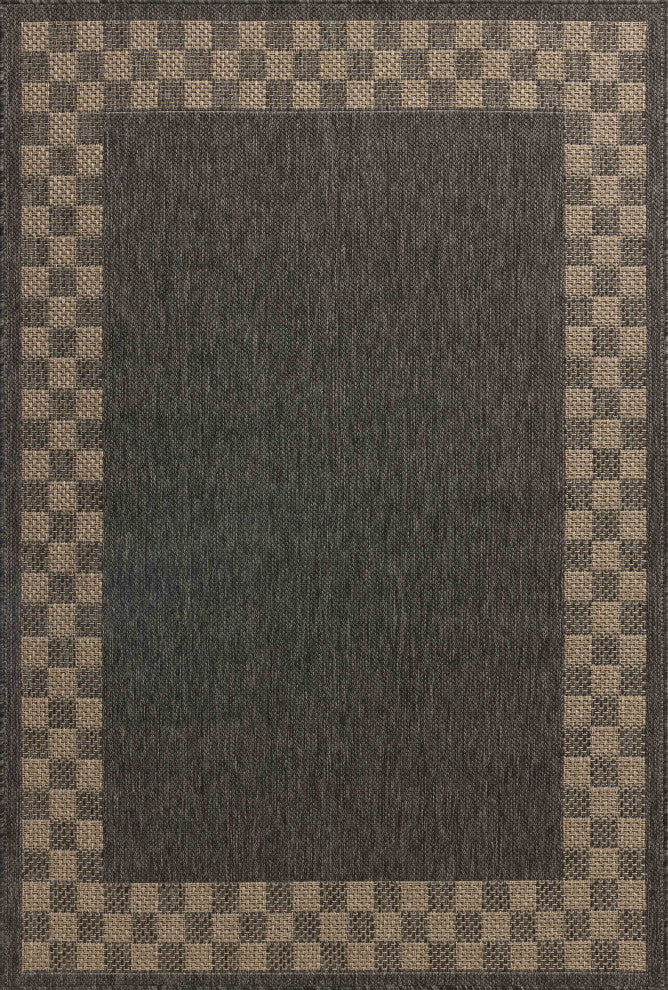 Chris Loves Julia x Loloi Providence Charcoal / Natural 2'-3" x 3'-9" Runner