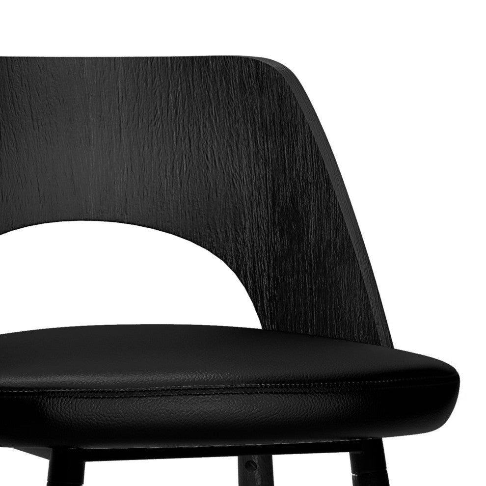 Callie Counter Height stool, Set of 2, Black