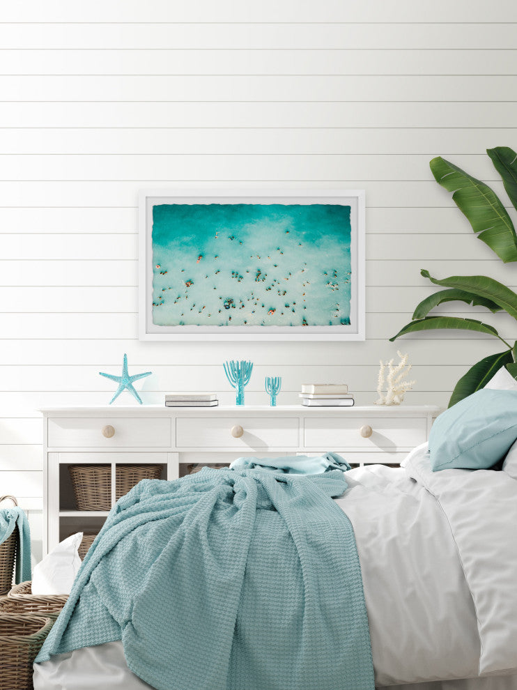 "Take a Splash" Framed Painting Print, 24x16