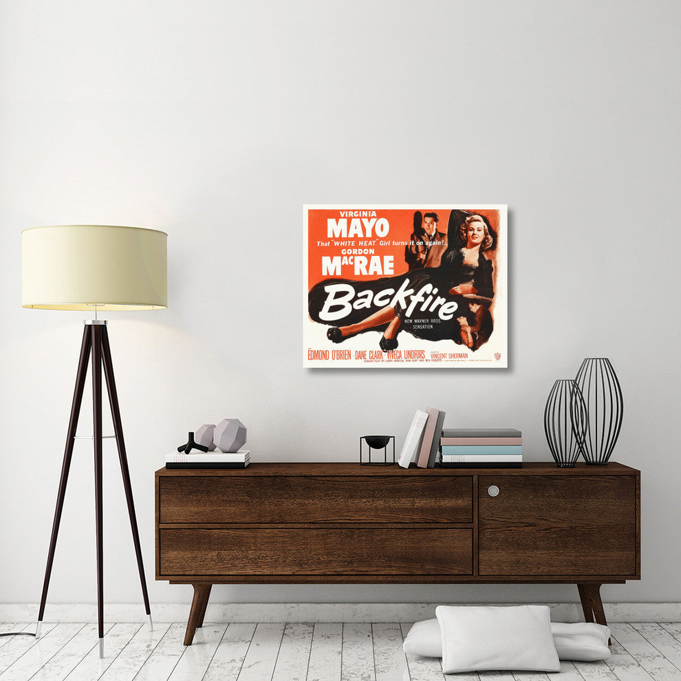 "Backfire" Stretched Canvas Giclee by Hollywood Photo Archive, 36x29"