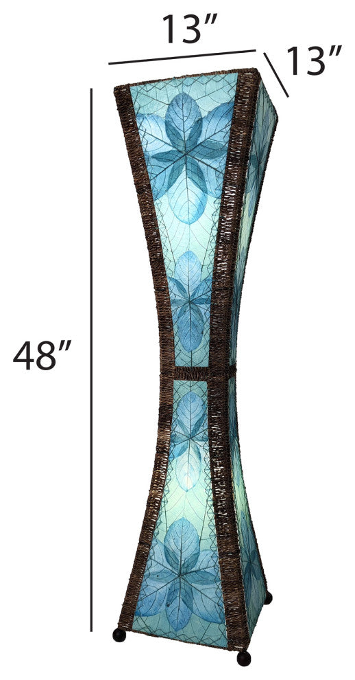 Hourglass Large Sea Blue