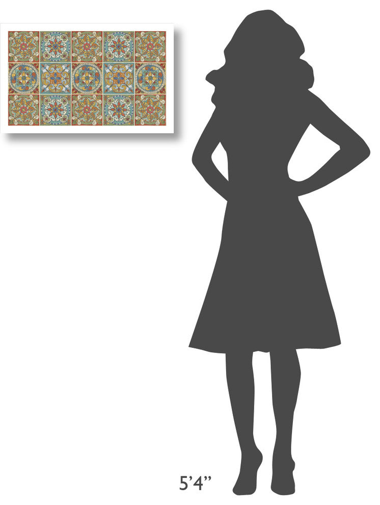 "Mediterranean Flair XX" Digital Paper Print by Daphne Brissonnet, 24"x15"