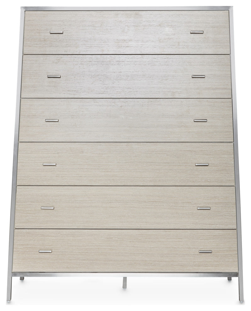 Silverlake Village 6-Drawer Chest, Washed Oak
